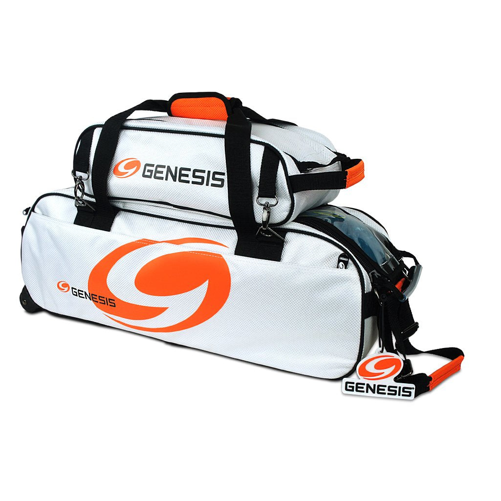Genesis 3 Ball Bowling Tote Bag with ClearVision Technology - Perfect for League Play & Practice Sessions