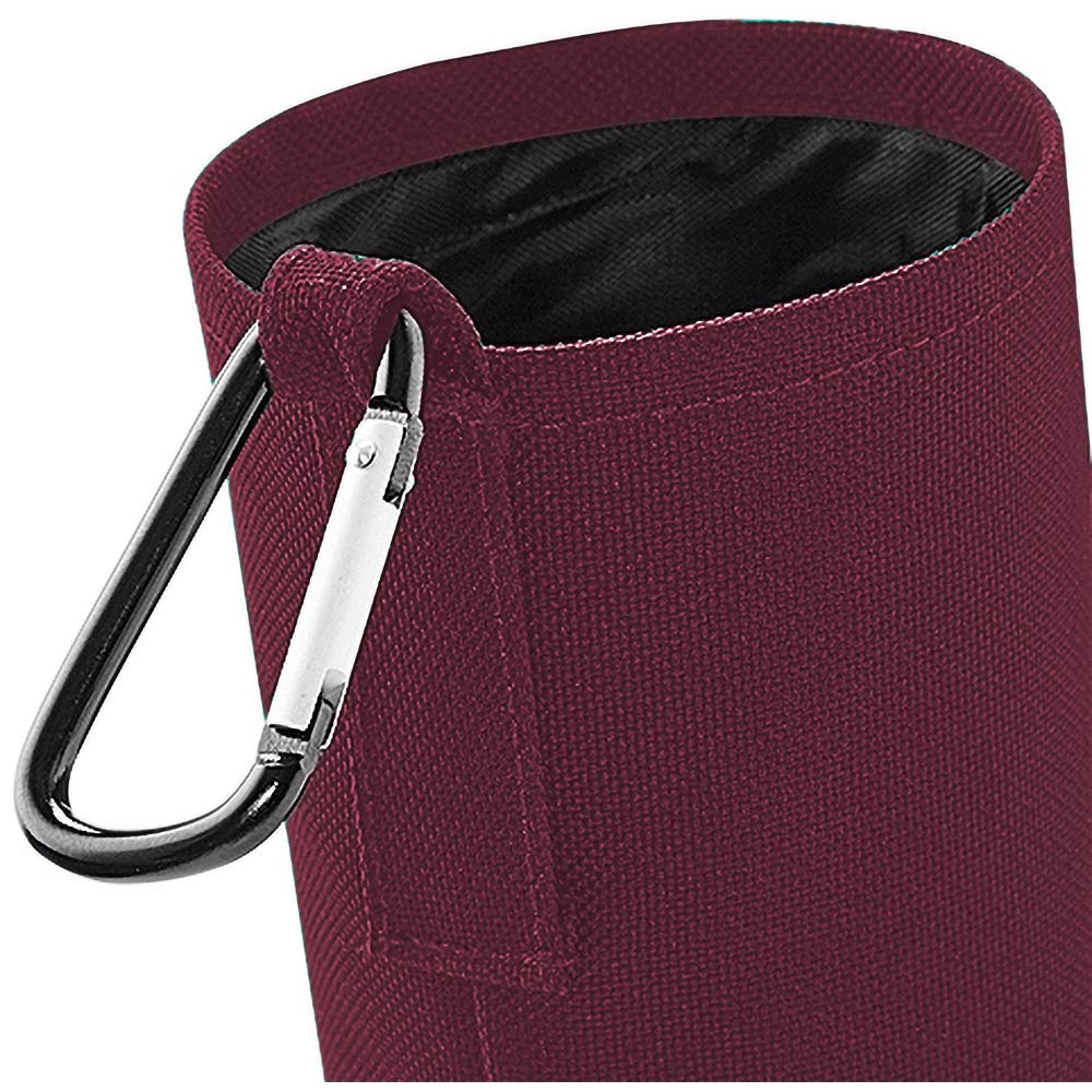 Quadra Insulated Water Bottle with Fabric Sleeve Holder - 32oz Leakproof Stainless Steel Thermos for Gym, Hiking & Outdoor Activities