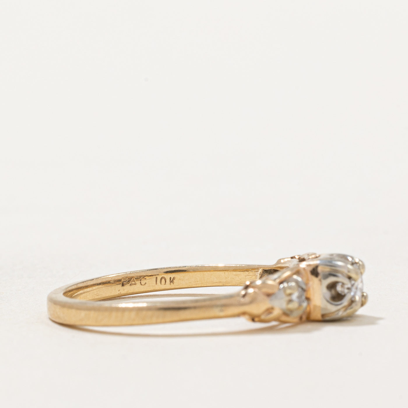 0.18ctw Illusion Set Diamond Ring - Size 7 | Elegant Wedding Band, Engagement Ring & Anniversary Gift for Her | Perfect for Proposals, Special Occasions & Everyday Wear