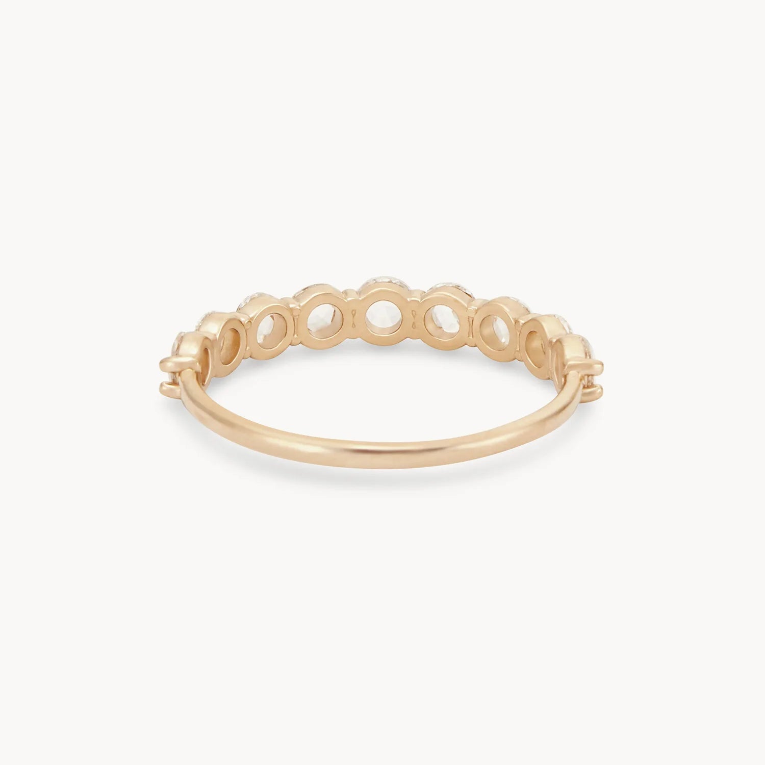 14K Yellow Gold Moonglade Ring - Elegant Dainty Stackable Ring for Women, Perfect for Everyday Wear, Anniversary Gifts & Special Occasions