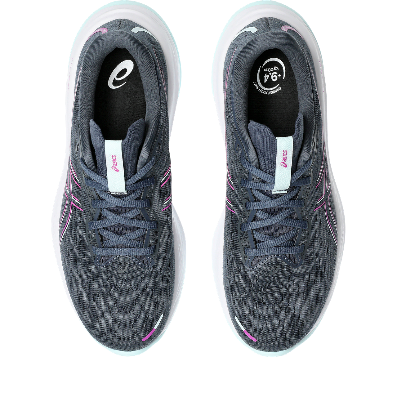 ASICS Women's Cumulus 26 Running Shoes (Tarmac/Bold Magenta) - Lightweight Cushioned Sneakers for Road Running, Jogging & Gym Workouts