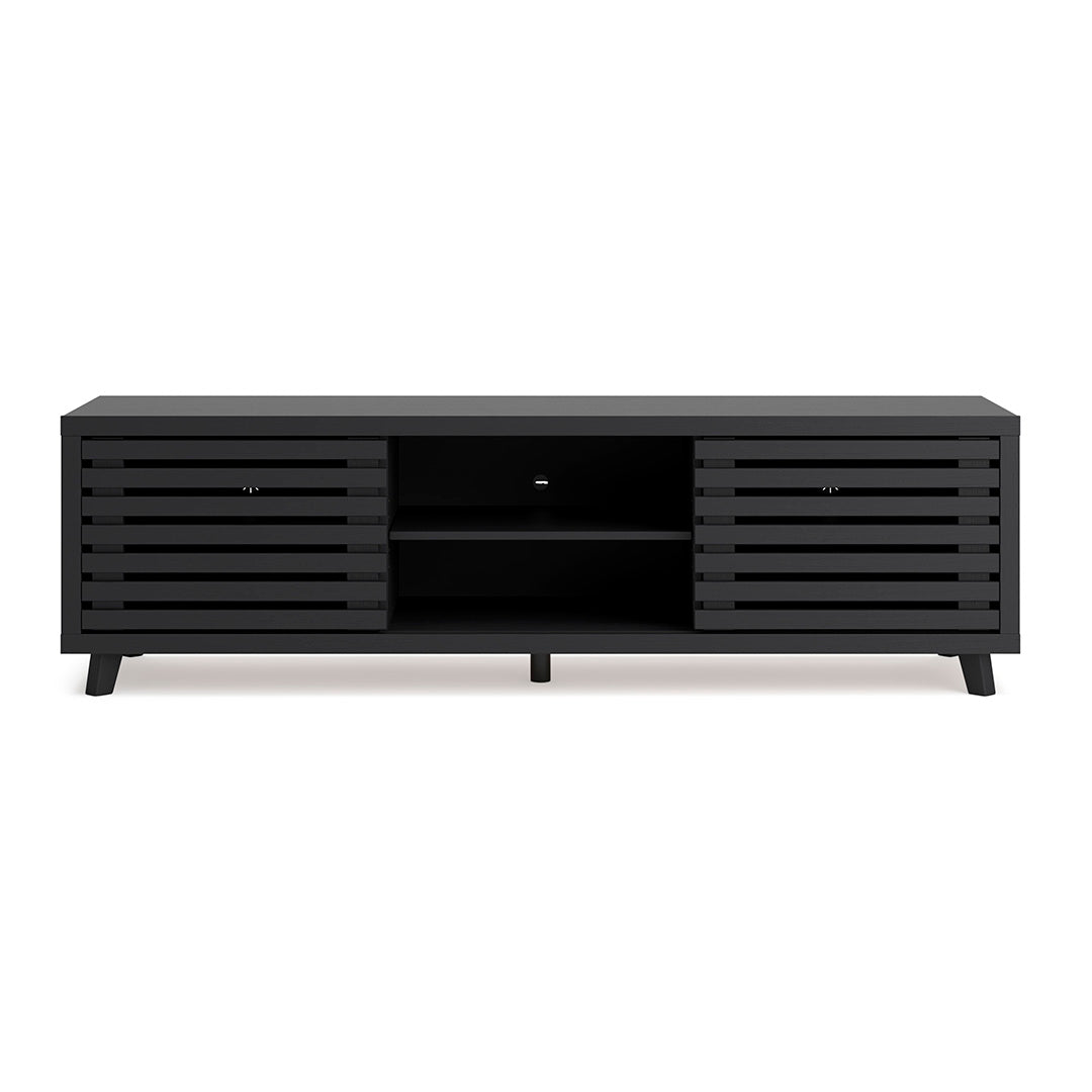 72 Inch Danziar TV Stand for Living Room - Modern Entertainment Center with Storage Shelves for TV, Gaming Console & Media Devices