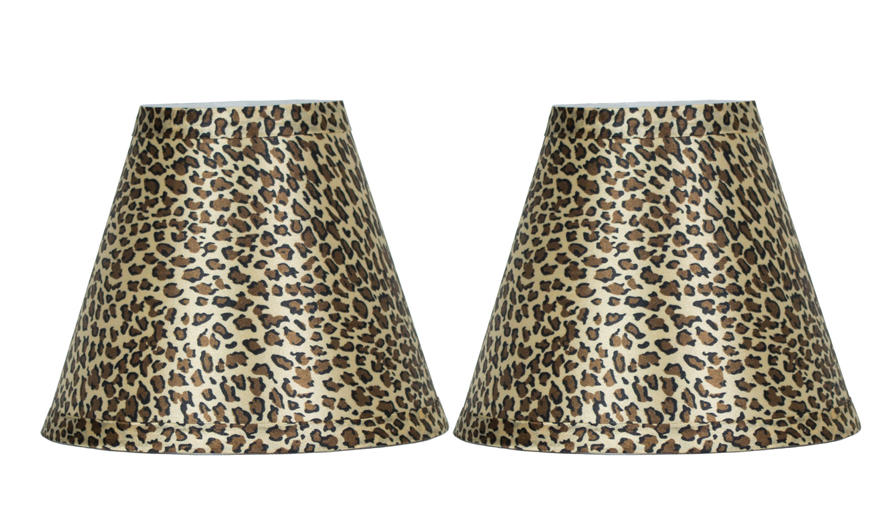 Animal Print 6 Inch Chandelier Lamp Shade - 3 Stylish Design Options for Living Room, Bedroom & Dining Room Decor