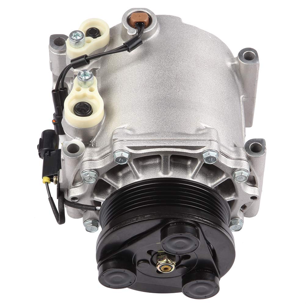 Mitsubishi AC Compressor with Clutch - Compatible with Endeavor 3.8L (2004-2011), Eclipse 3.8L (2006-2012) & Galant 3.8L (2005-2009) - Replacement Auto Part for Cooling System Repair | Perfect for Summer Driving & Long Road Trips