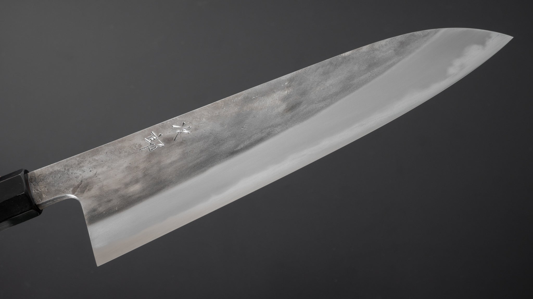 Premium Jiro Tsuchime Wa Gyuto 225mm Japanese Chef Knife with Taihei Tagayasan Handle (#371) - Perfect for Sushi, Meat Slicing & Professional Kitchen Use