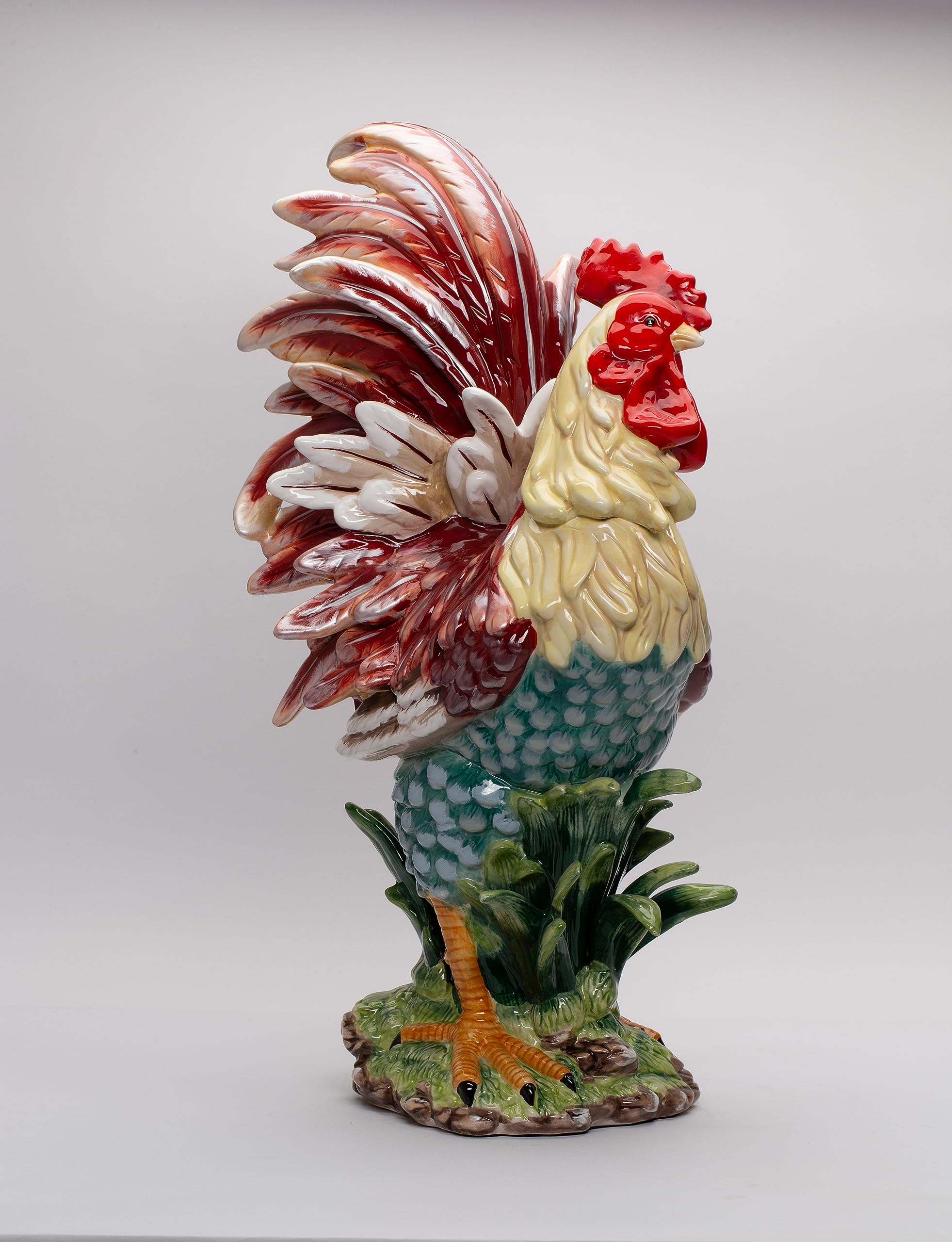Cosmos Gifts Large Tuscan Rooster Figurine - 23.5