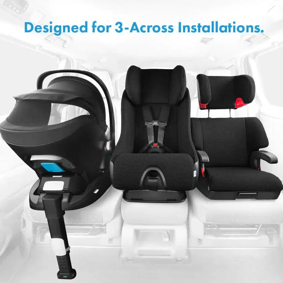Clek Liing Infant Car Seat - Mammoth Ziip (Merino Wool + TENCEL Blend) - Premium Safety & Comfort for Newborns - Perfect for Travel & Everyday Use
