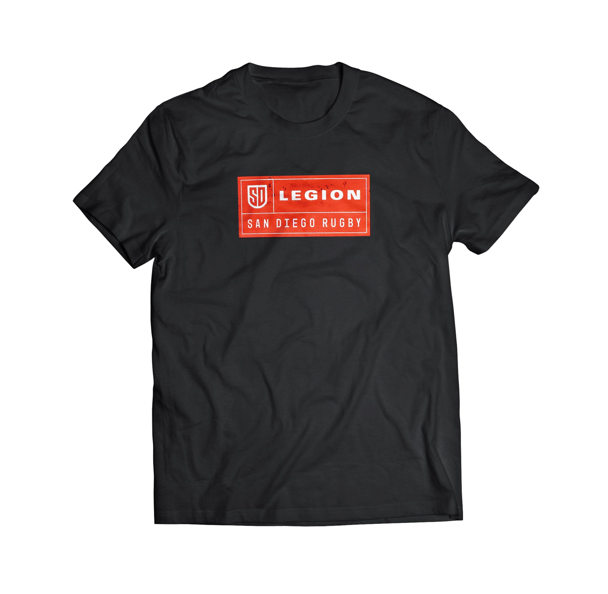 SD Legion Rugby Box Label T-Shirt | Men's Vintage Style Rugby Tee | Perfect for Rugby Games, Casual Wear & Fan Apparel