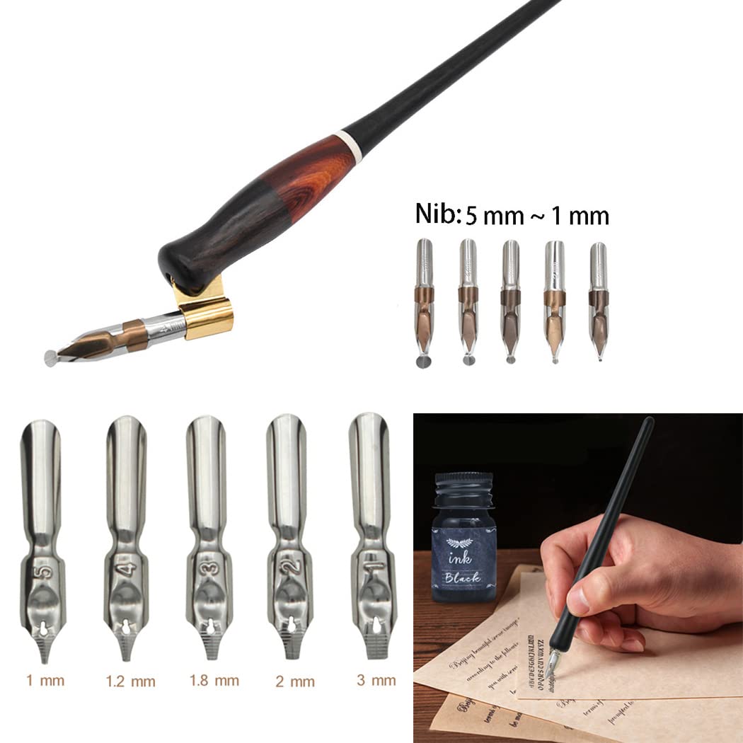 30 Pcs Stainless Steel Comic Pen Nibs - Calligraphy & Manga Drawing Dip Pen Nib Set with Steel Storage Box (Eiffel Tower Design) - Perfect for Artists, Illustrators & Hand Lettering Enthusiasts
