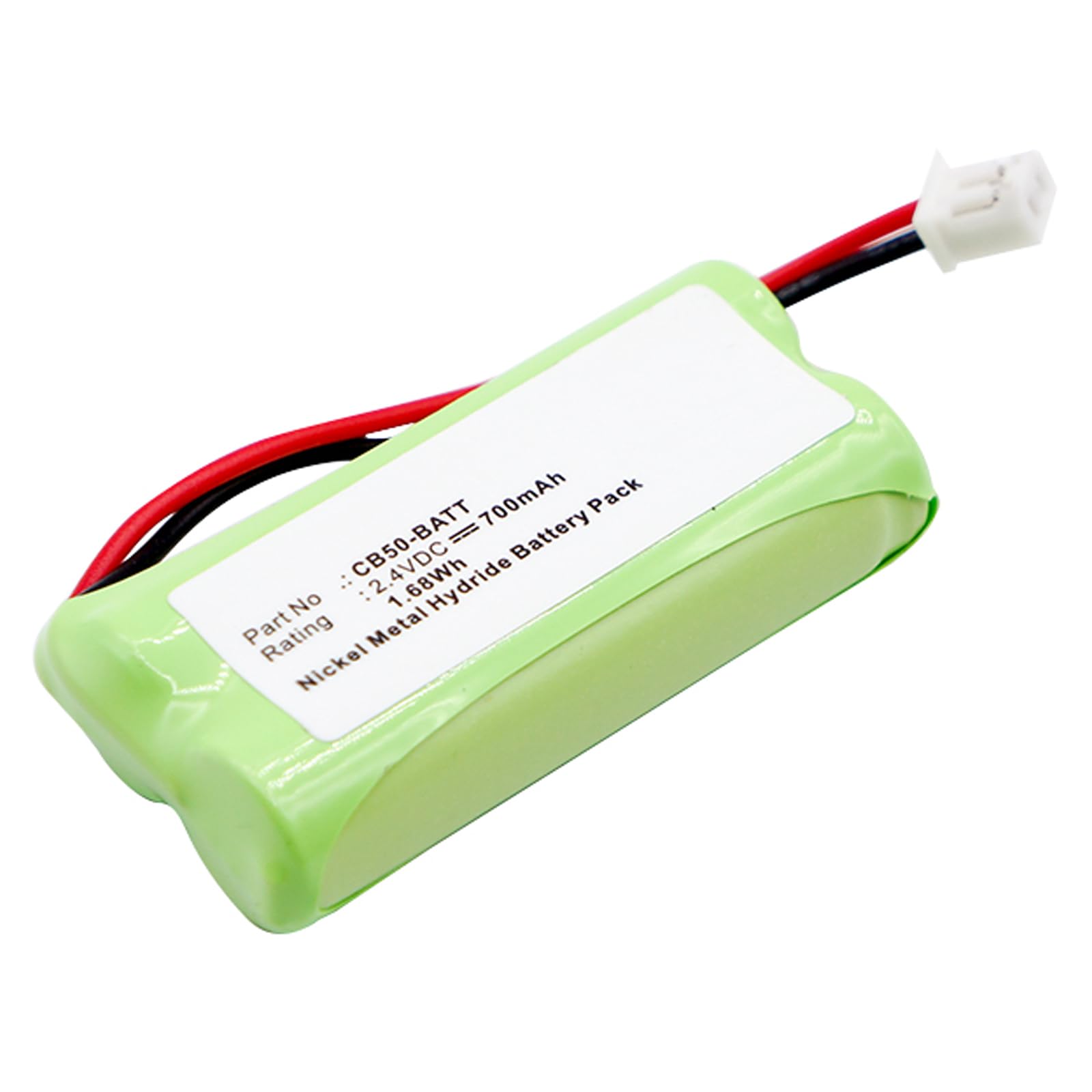 Synergy Digital Wireless Headset Replacement Battery - 700mAh Ni-MH 2.4V High Capacity Battery for HJC CB-50 Tandem Pro Kit & Chatterbox CB50-BATT - Perfect for Motorcycle Communication, Long Rides, and Group Riding Scenarios