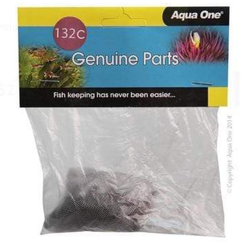 Aqua One Carbon Pouch 1 Pack - NanoFlow 180 Filter Media for Aquariums & Fish Tanks - Removes Impurities & Odors - Ideal for Freshwater & Saltwater Tanks