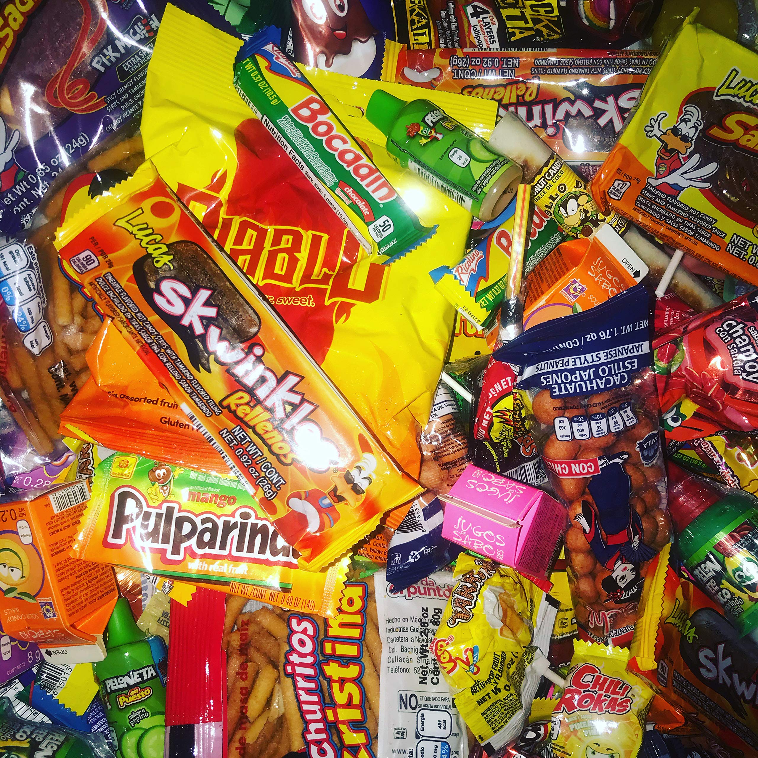 Mexican Candy Monster Bulk Mix (6lb+ Assorted Brands) - Snacks, Gummy, Chocolate & More | Perfect for Parties, Gifts & Snack Lovers