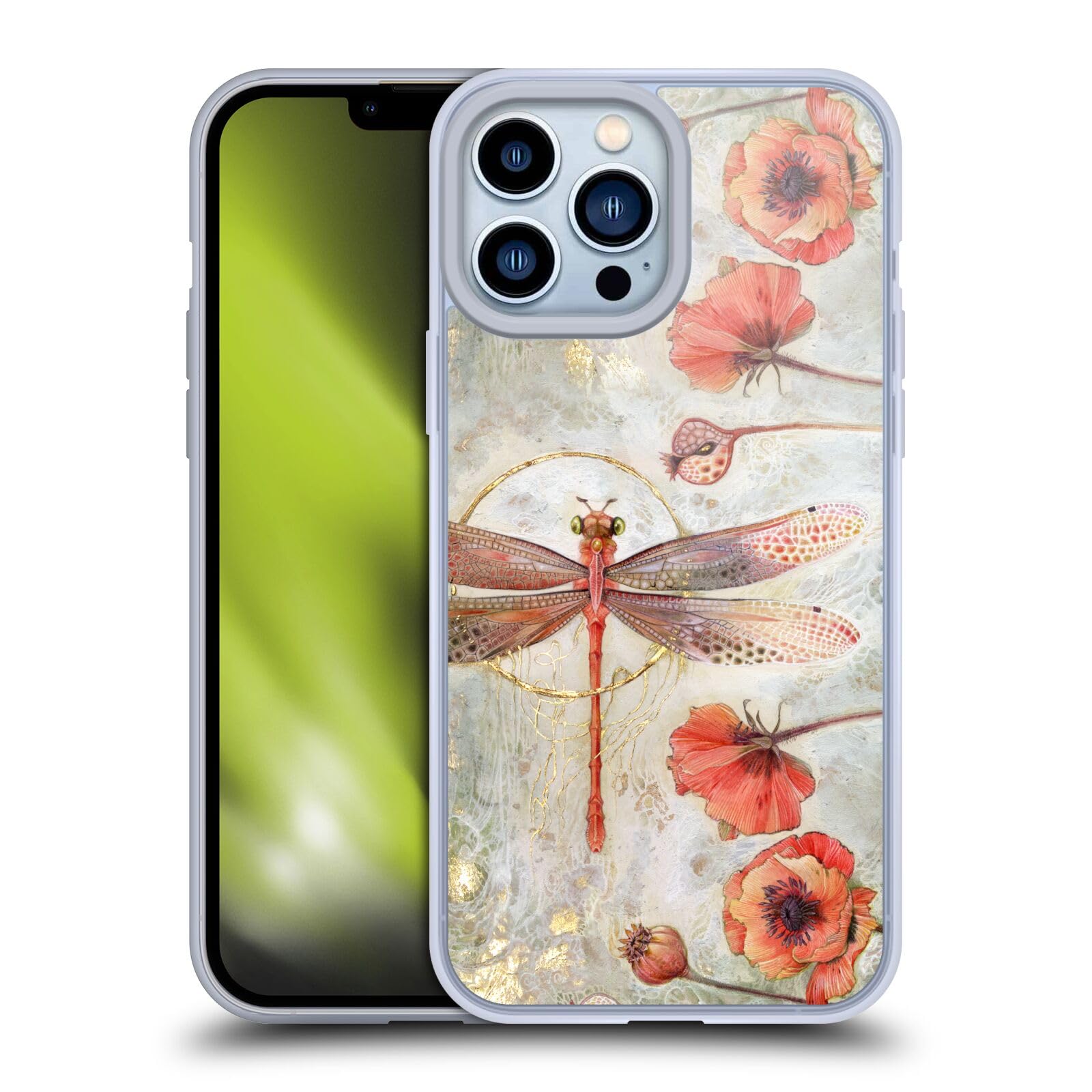 Officially Licensed Stephanie Law Trance Immortal Ephemera Soft Gel Phone Case for Apple iPhone 13 Pro Max - Artistic Protection with Slim Fit & Shock Absorption - Perfect for Daily Use, Travel & Gift Giving