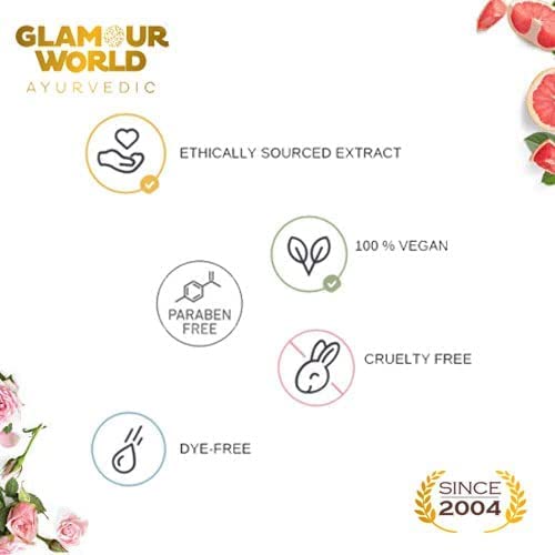 Glamour World Ayurvedic Glow Bright Face Cleansing Milk - Gentle Hydrating Face & Body Cleanser with Turmeric, Almond Oil, Honey & Lemon Oil | Makeup Remover | Perfect for Daily Skincare & Post-Makeup Cleansing