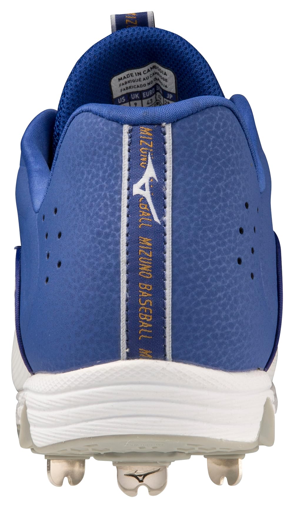 Mizuno Men's Ambition 3 9-Spike Baseball Cleats - Lightweight Performance Shoes for Baseball Training & Games