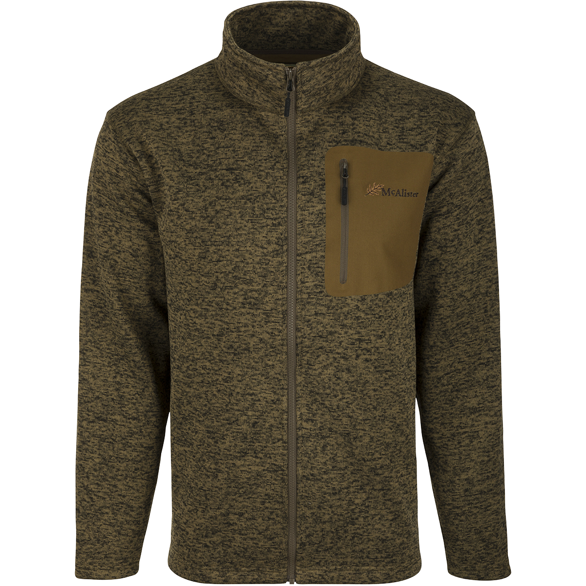 McAlister Full Zip Fleece Jacket for Men & Women - Warm Winter Pullover Sweatshirt for Outdoor Activities & Casual Wear