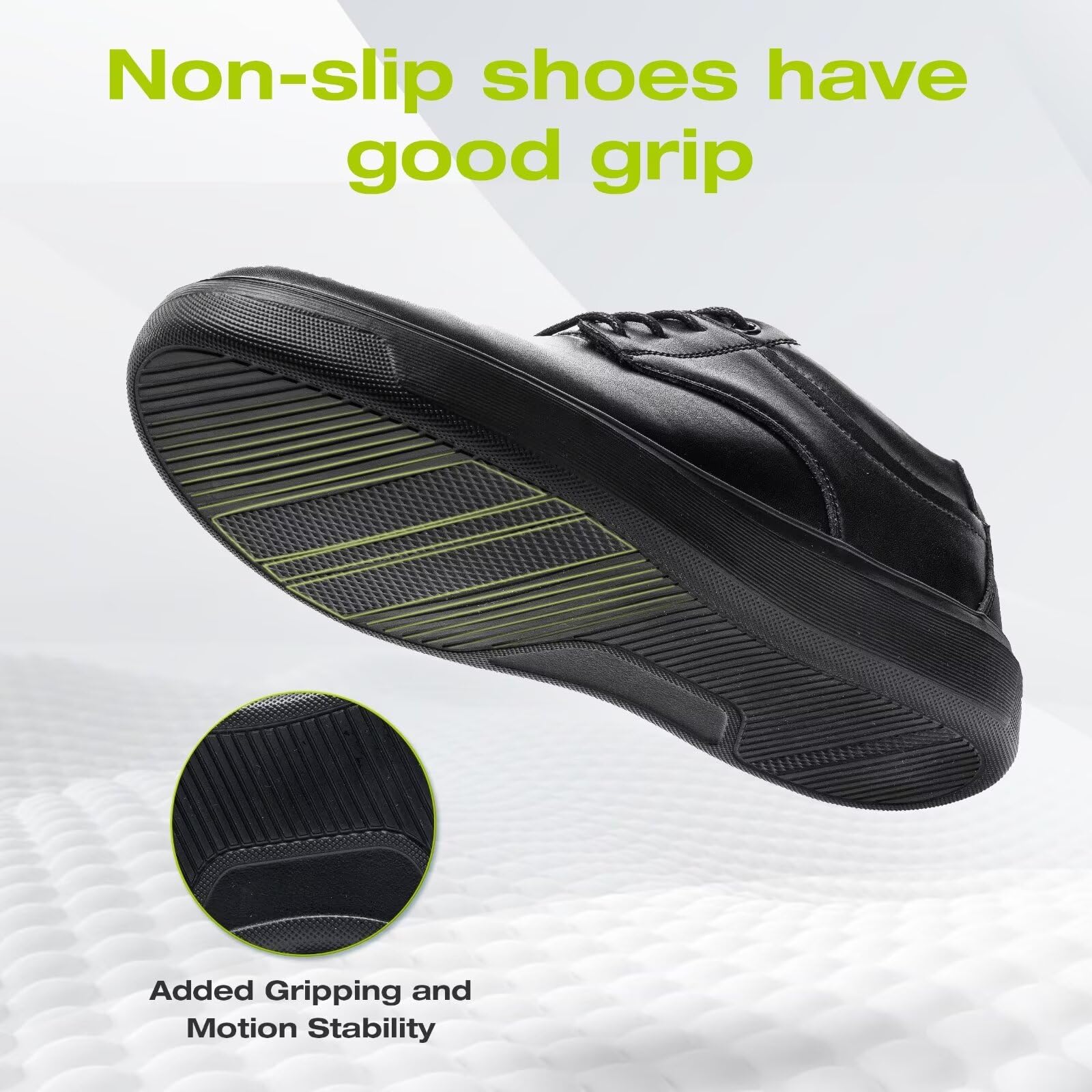OrthoComfoot Men's Orthopedic Wide Leather Dress Shoes - Comfortable Arch Support Oxfords for Plantar Fasciitis & Heel Pain Relief | Orthotic Casual Business & Work Shoes for Walking | Perfect for Office, Travel & Daily Wear