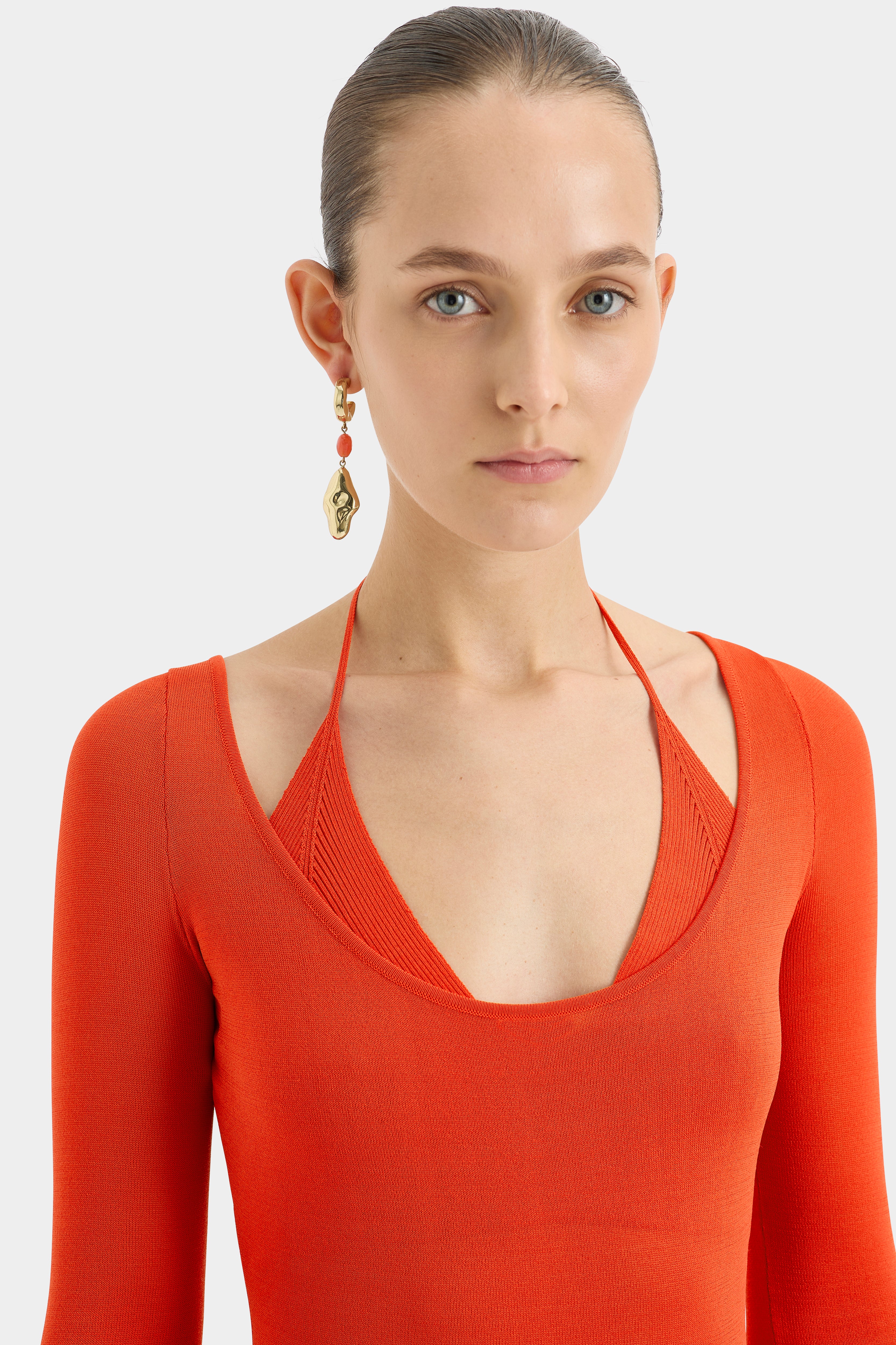 Valejo Women's Halter Neck Summer Dress - Flowy Casual Sundress for Beach, Vacation & Party Wear
