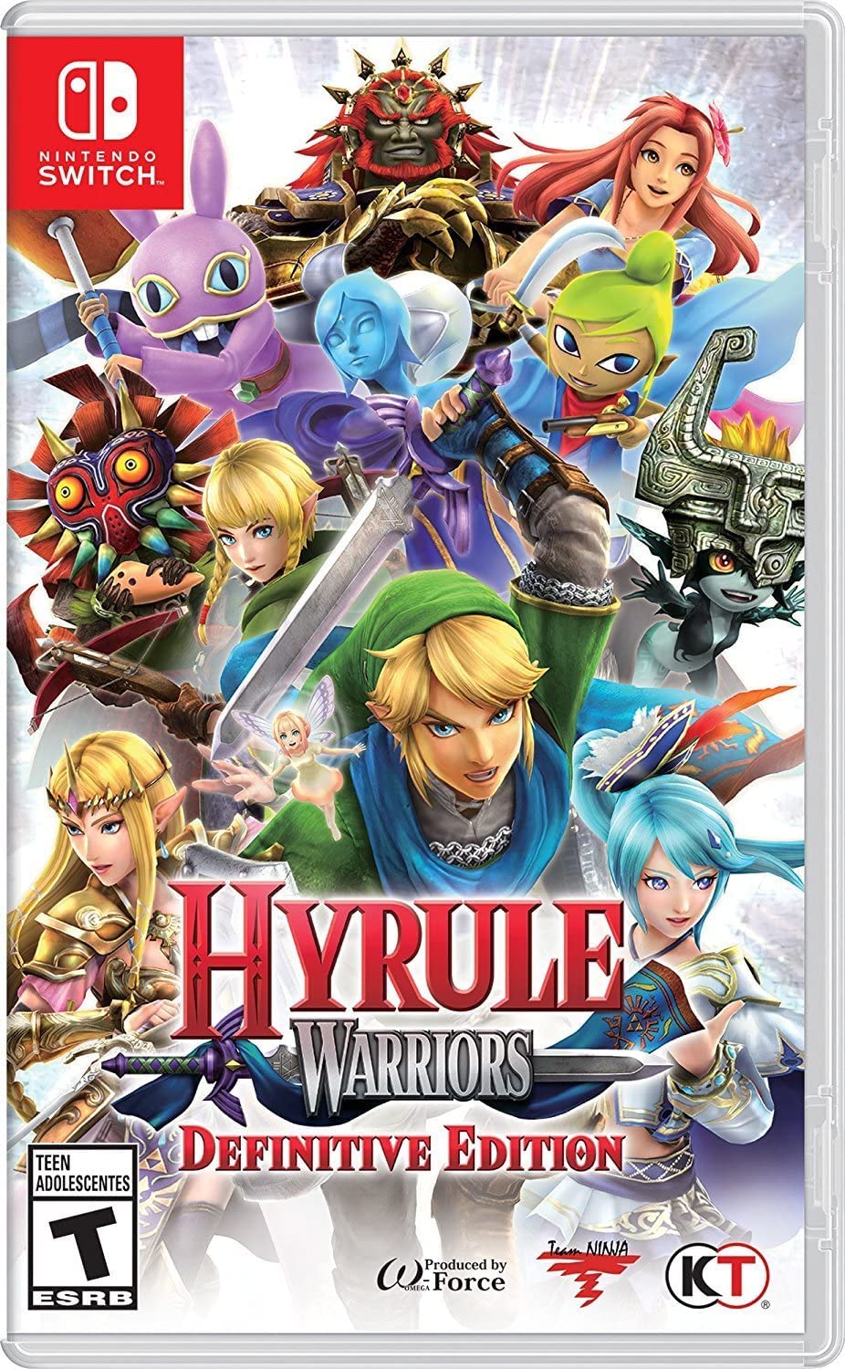 Hyrule Warriors: Definitive Edition for Nintendo Switch - Action Adventure Game with Co-op Mode | Perfect for Gaming Parties & Solo Play at Home