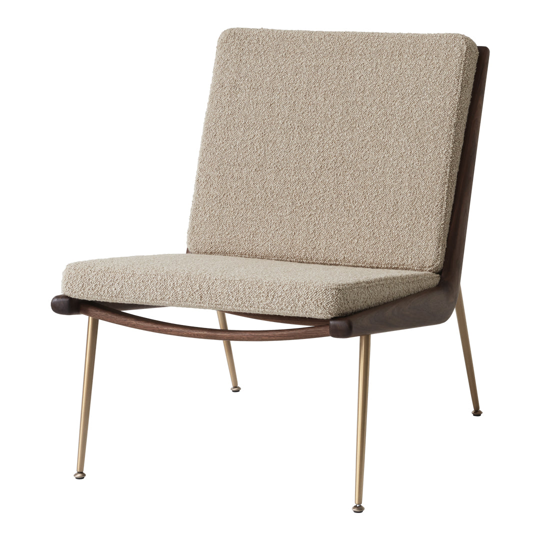 Boomerang HM1 Lounge Chair - Modern Ergonomic Recliner for Living Room, Bedroom & Office - Comfortable Reading & Relaxation Chair with Premium Fabric & Sturdy Frame