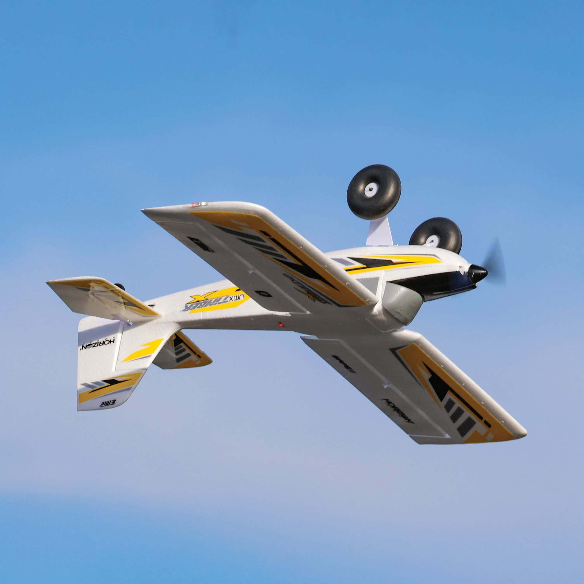 E-flite UMX Timber X BNF RC Airplane - 570mm Wingspan with AS3X & SAFE Select Technology (Transmitter/Battery/Charger Not Included) - Perfect for Beginners & Backyard Flying