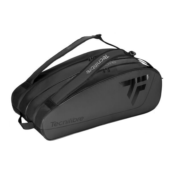 Tecnifibre Tour Endurance Ultra Black 12R Tennis Bag - Premium Tennis Gear for Players & Coaches | Perfect for Tournaments, Practice & Travel