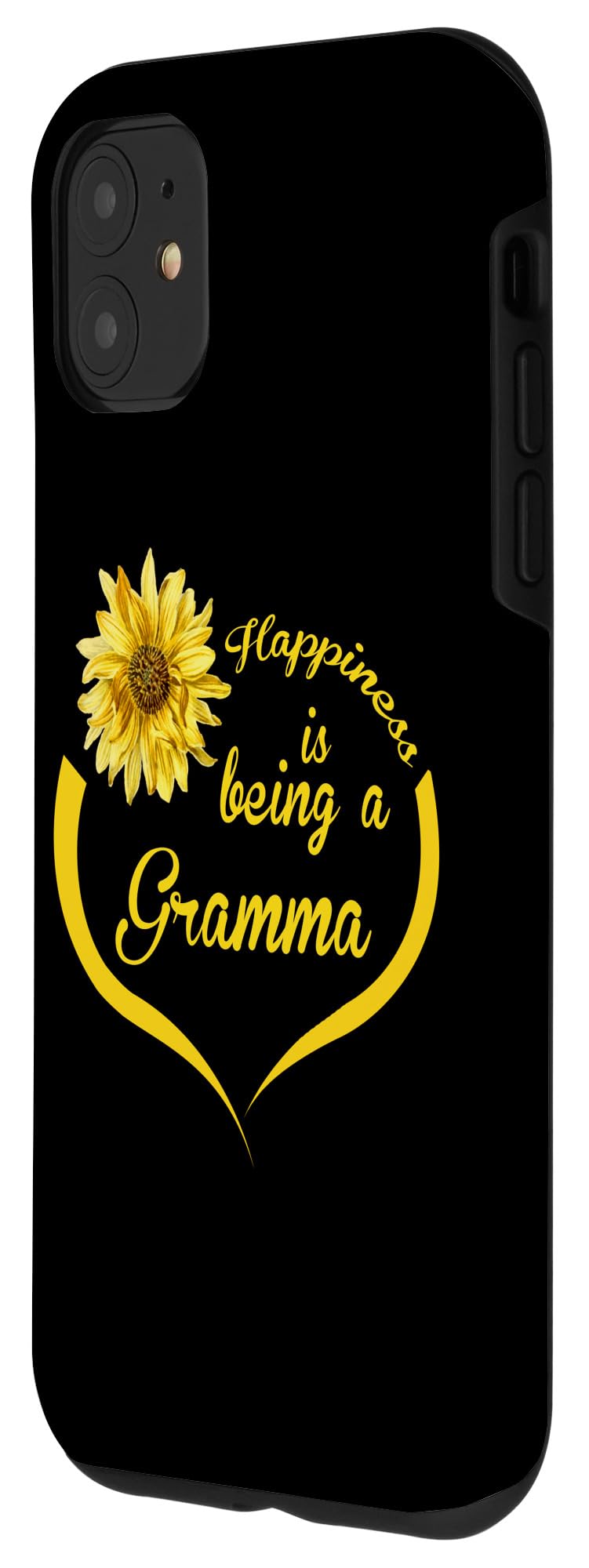 iPhone 11 Grandma Gift Case - Premium Protective Phone Cover for iPhone 11 with 'Happiness Is Being A Grandma' Design - Perfect Gift for Grandmothers, Mothers Day, Birthday & Family Celebrations