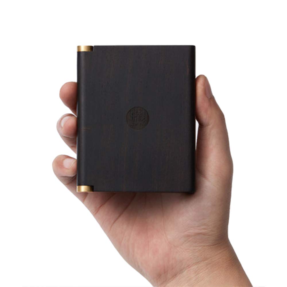 Premium Purple Sandalwood Magnetic Cigarette Case - 100mm King Size Wooden Cigarette Holder, Portable Travel Storage Box - Ideal Gift for Men, Father's Day & Christmas - Perfect for Outdoor, Travel and Daily Use