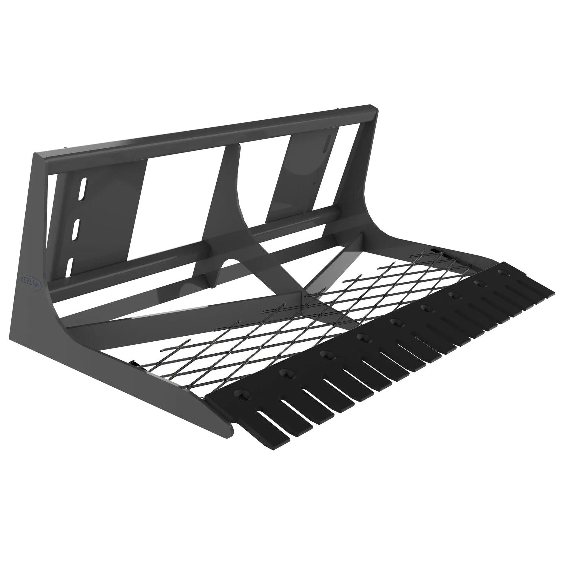 Berlon Compact Land Plane Skid Steer Attachment - Heavy Duty Leveling & Grading Tool for Construction, Landscaping & Farm Use