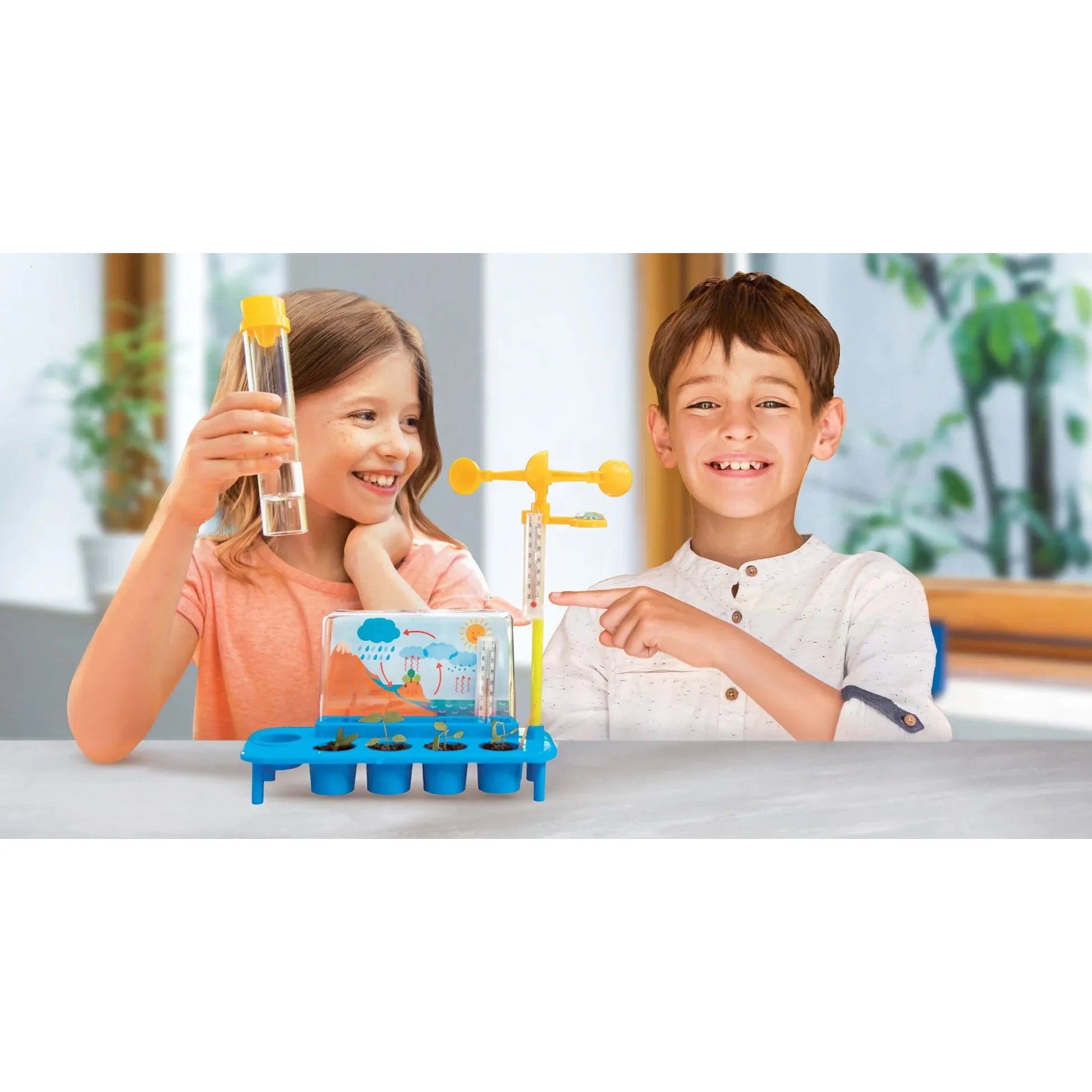 Powered Kids Weather Station - Interactive STEM Learning Toy for Children | Perfect for Home, Classroom & Outdoor Science Experiments