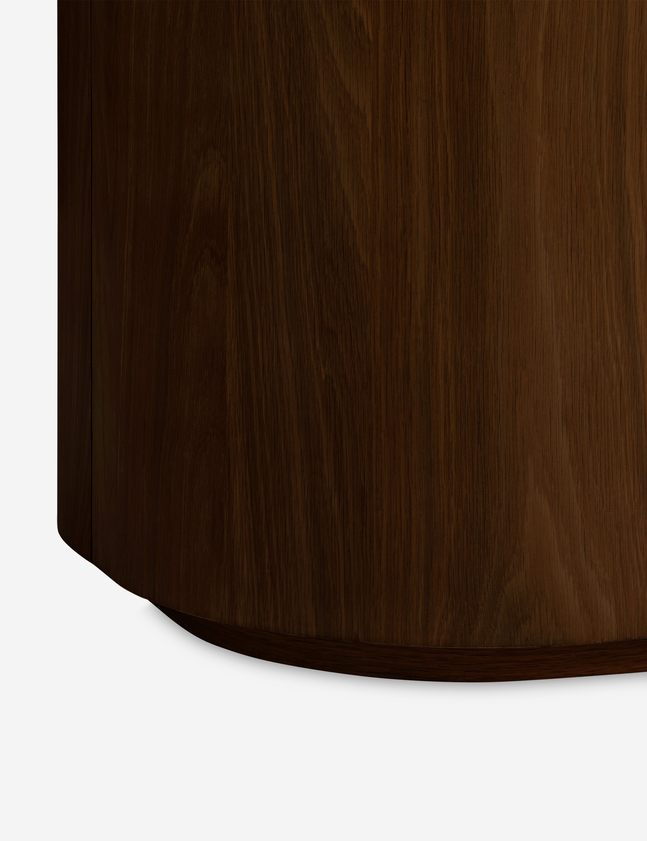 Round Side Table - Modern Wooden End Table for Living Room, Bedroom & Office - Perfect for Coffee, Books & Decor
