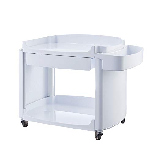 Professional Esthetician Cart for Spa & Salon - Beauty & Medical Storage Cart with Wheels - Perfect for Facial Treatments, Waxing, and Massage Therapy