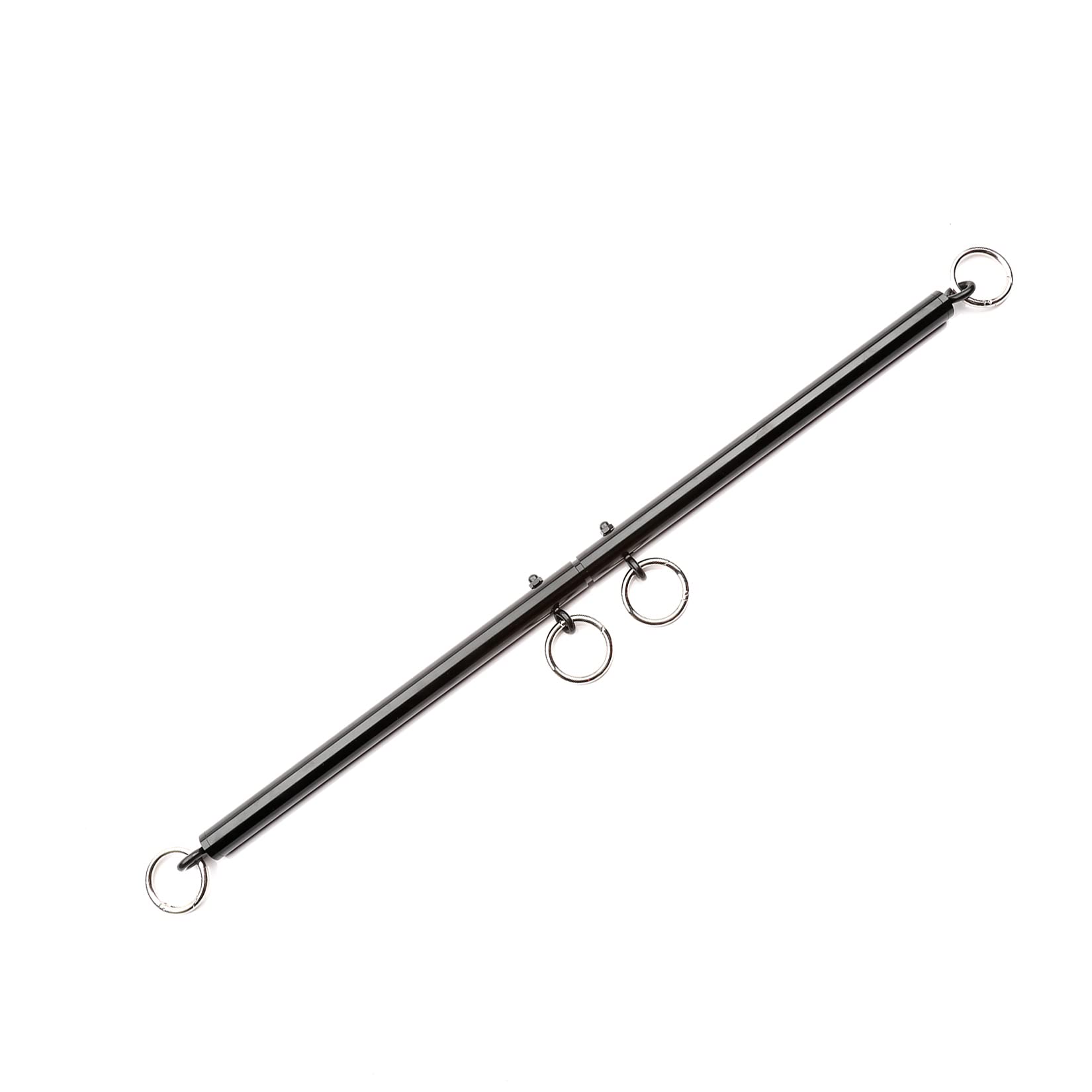 Adjustable Spreader Bar Set - Expandable Fitness & Sports Training Equipment Kit for Home Gym, CrossFit, Yoga & Strength Workouts - Silver
