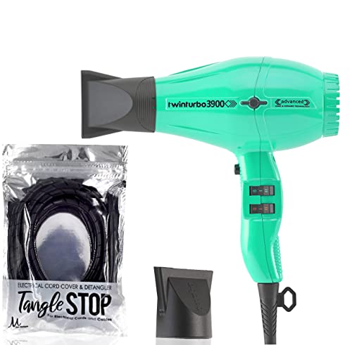 Turbo 3900 Light Blue Emerald + Tangle Stop