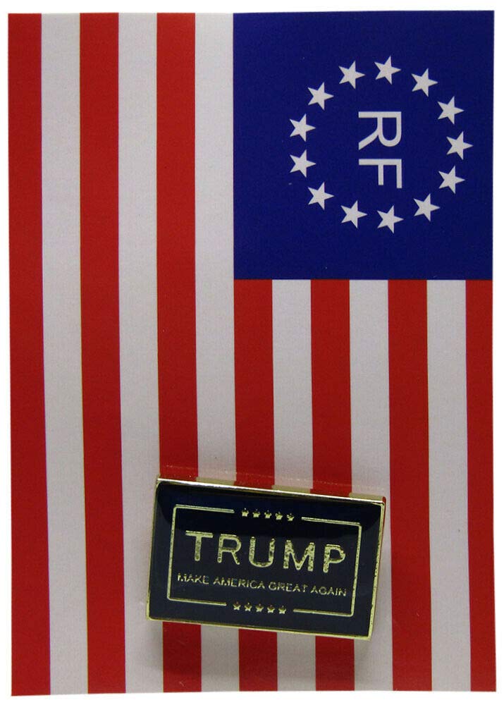 Trump Make America Great Again Blue Bike Motorcycle Hat Cap Lapel Pin - Patriotic Motorcycle Accessories for Riders & Supporters - Perfect for Biker Rallies, Political Events & Everyday Wear
