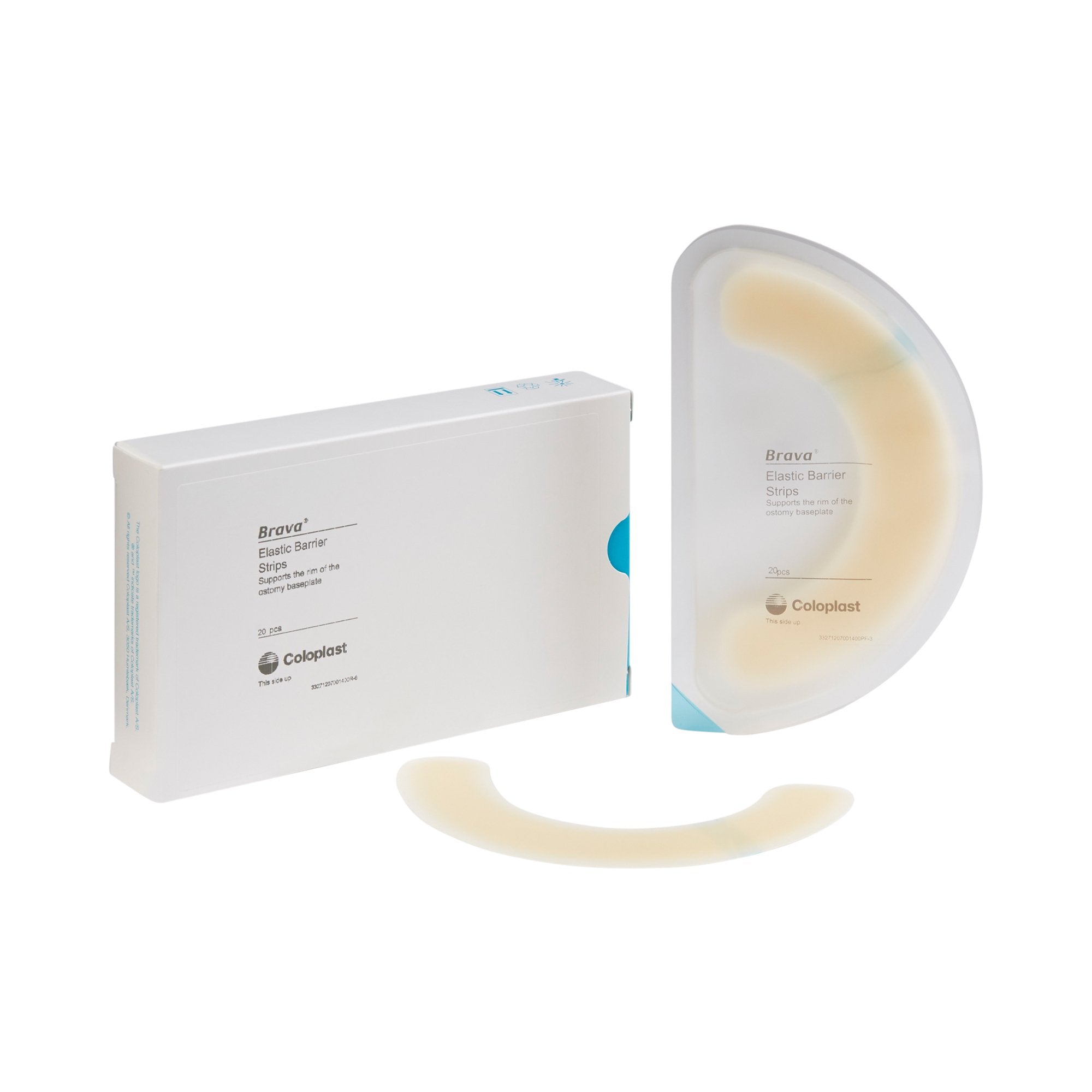 Brava Elastic Barrier Strips - 5.5 Inch Adhesive Strips for Wound Care | Waterproof & Skin-Friendly | Ideal for Post-Surgery, C-Section & Tummy Tuck Recovery