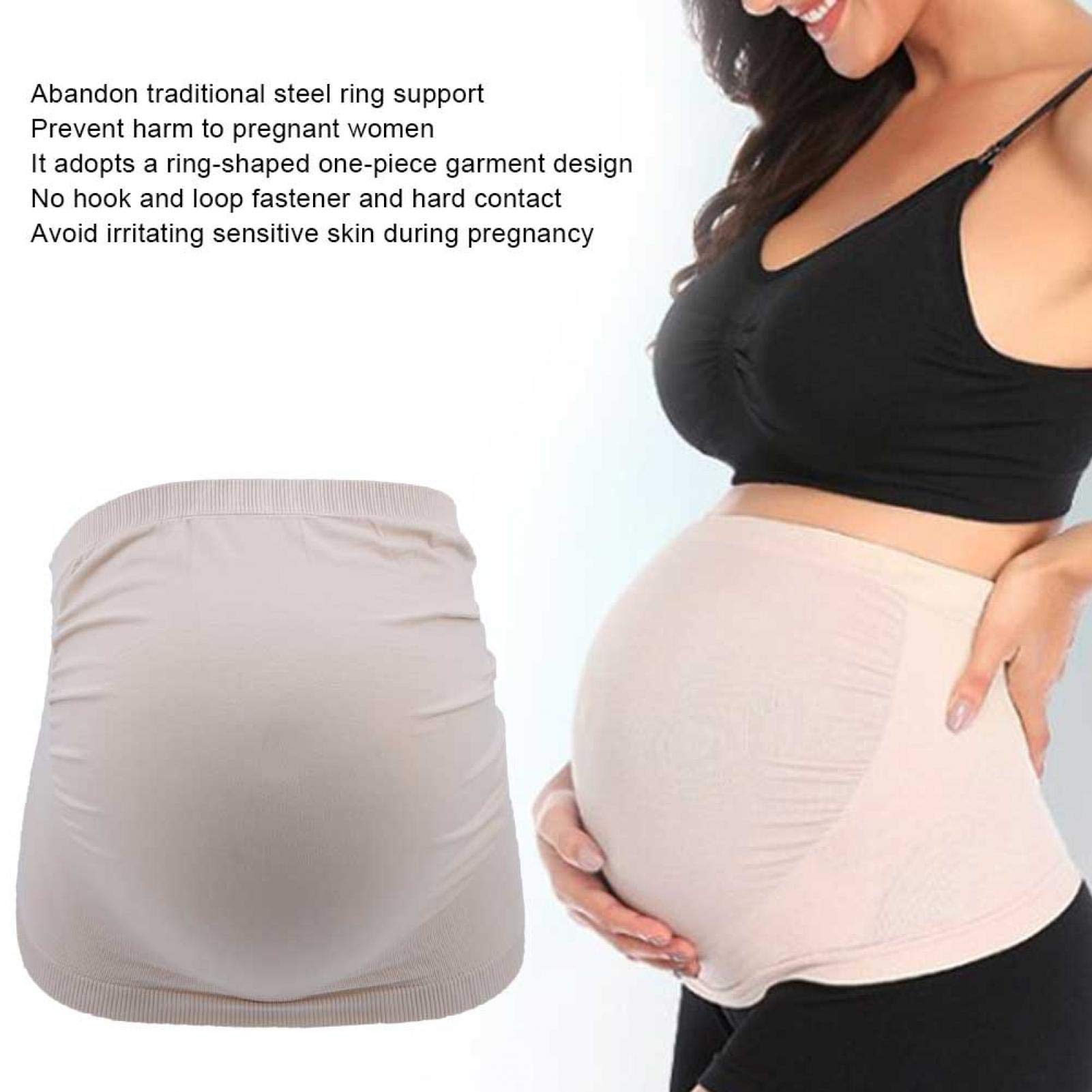 **Best Maternity Belt for Pregnancy Support - Soft & Breathable Abdominal Band with Back Pain Relief - Adjustable Belly Wrap for Comfort & Posture - Ideal for Workouts, Walking & Daily Activities (XXL, Nude)**