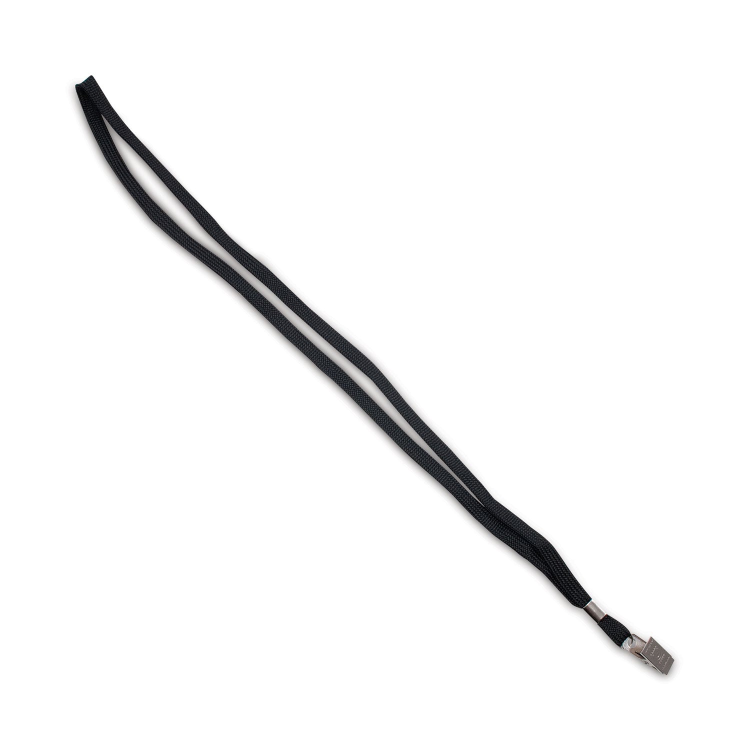 Advantus Deluxe Safety Lanyards with Metal Clip Fastener - 36 Inch Black Breakaway Lanyards (24 Pack) - Ideal for ID Badges, Keys & Work Safety in Offices, Schools & Events