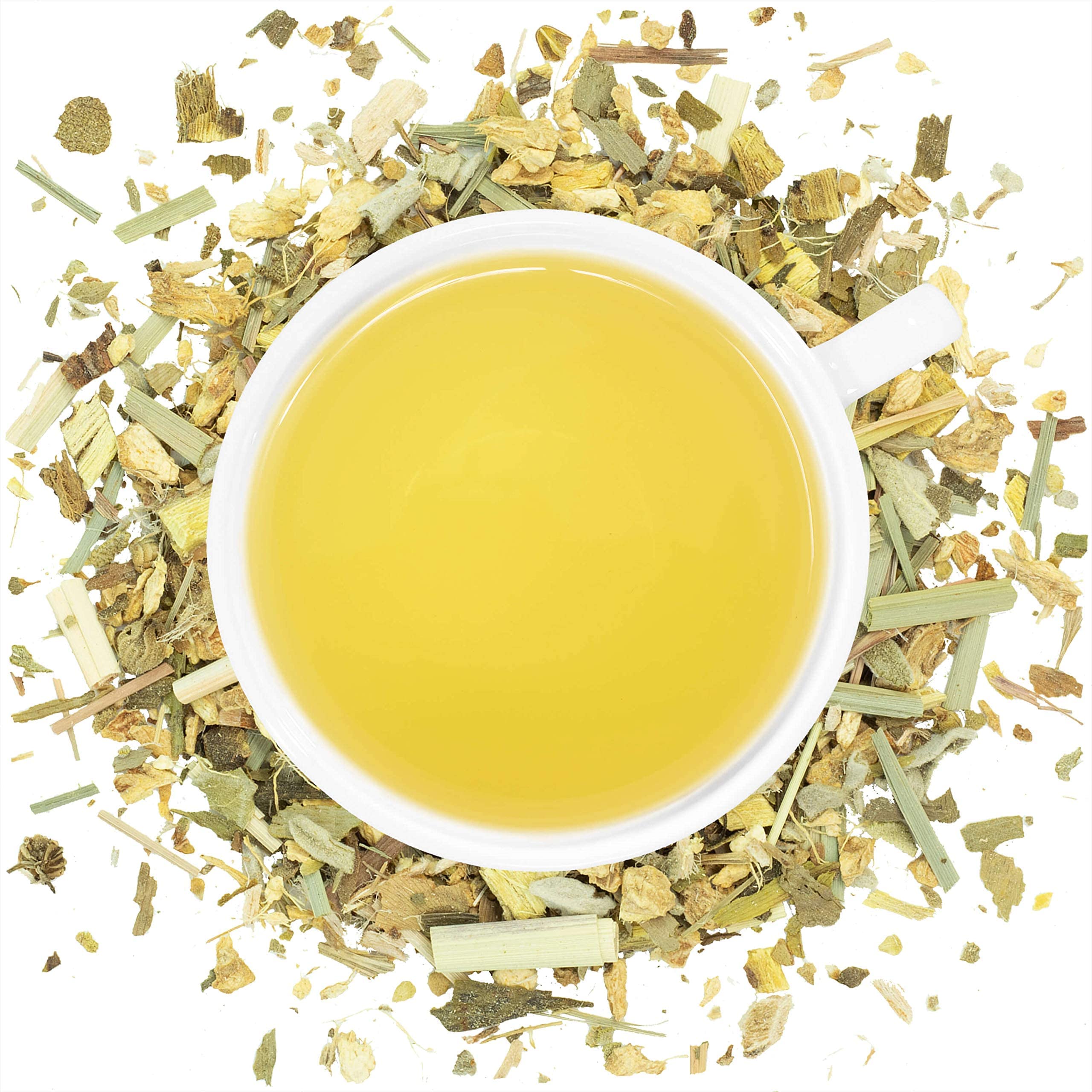Organic Lung Health Loose Leaf Tea - 2oz Bag (Approx. 30 Servings) | Herbal Respiratory Support | Full Leaf Tea Co. | Perfect for Cold Season & Daily Wellness