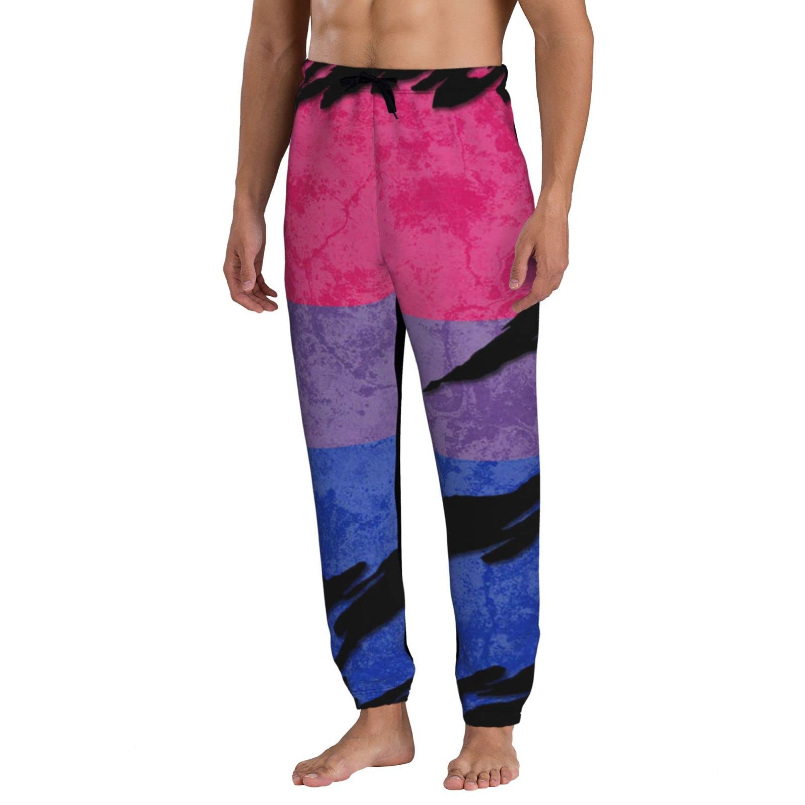 **Men's & Women's Pride Flag Jogger Sweatpants - LGBTQ+ Casual Comfort Pants for Gym, Lounge & Everyday Wear**