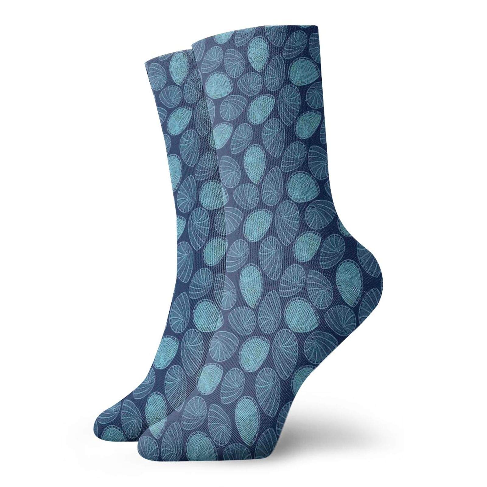 Funky Colorful Cushion Sport Socks - Athletic Cushioned Running Performance Crew Socks for Men & Women - Perfect for Running, Gym Workouts & Casual Wear