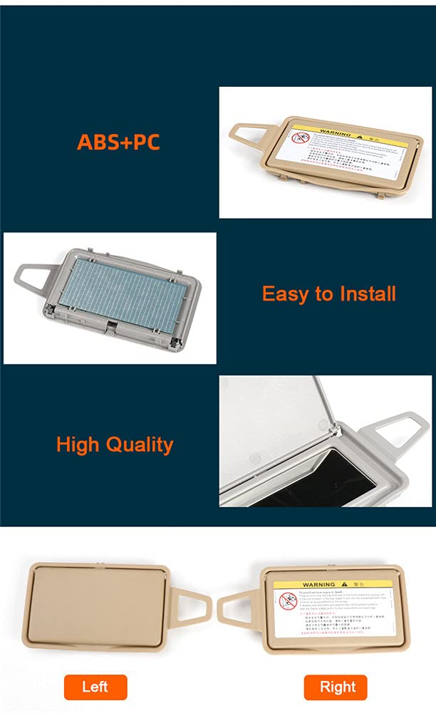 Car Sun Visor Mirror for E Class W211 2003-2008 - Driving Comfort