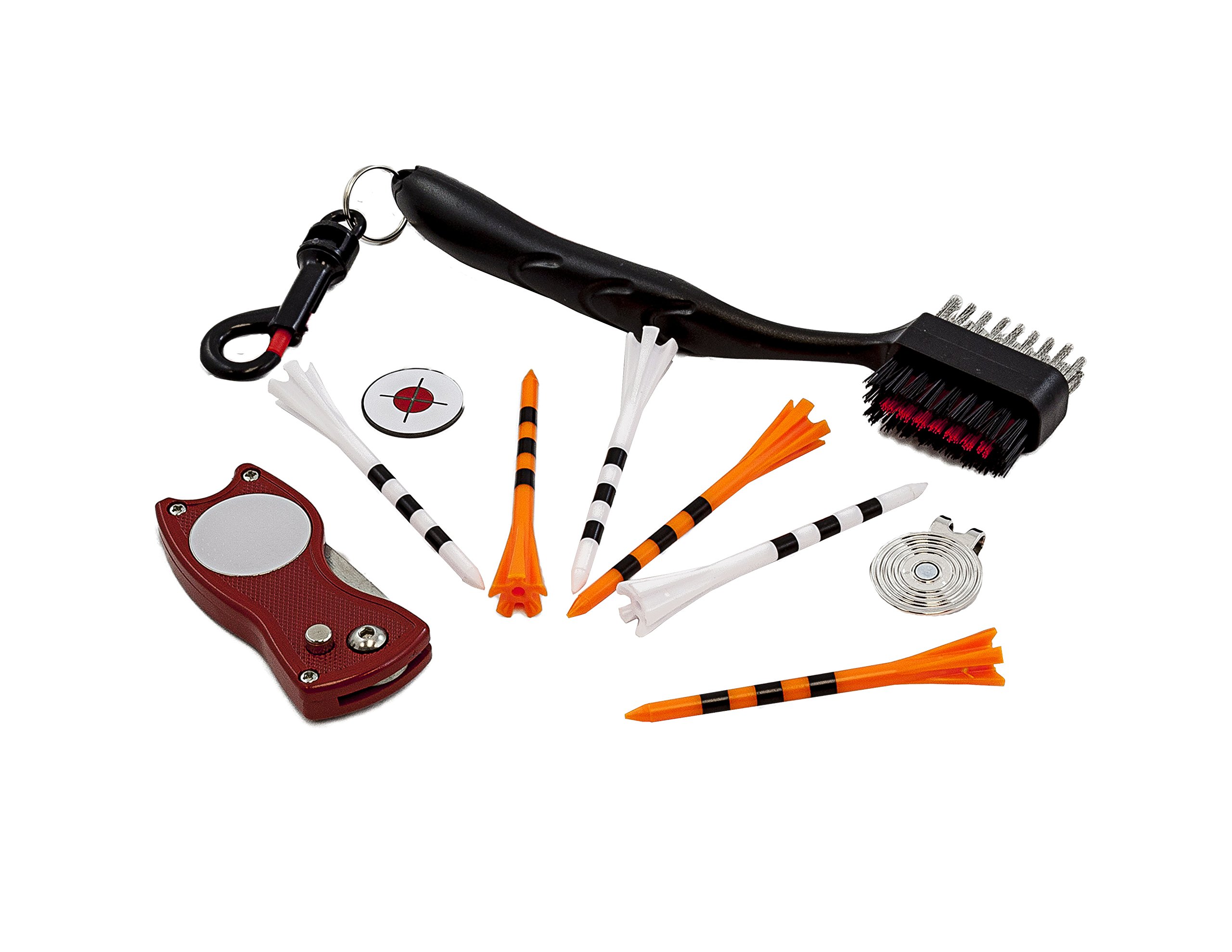 Premium Golf Accessory Kit by JEF World - Complete Golf Set with Putter, Balls & Tees - Perfect for Golf Enthusiasts & Beginners (Practice, Tournaments, Gifts)