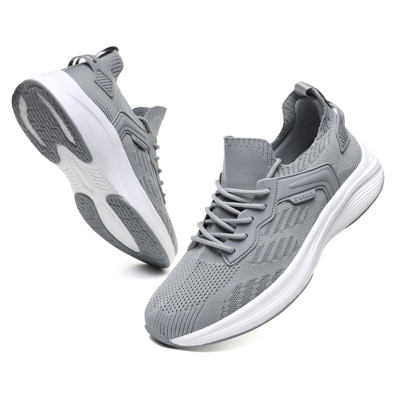 Slip On Casual Walking Shoes for Men & Women - Lightweight Breathable Jogger Running Shoes with Comfortable Cushioning - Perfect for Gym Workouts, Jogging & Everyday Fashion Sneakers