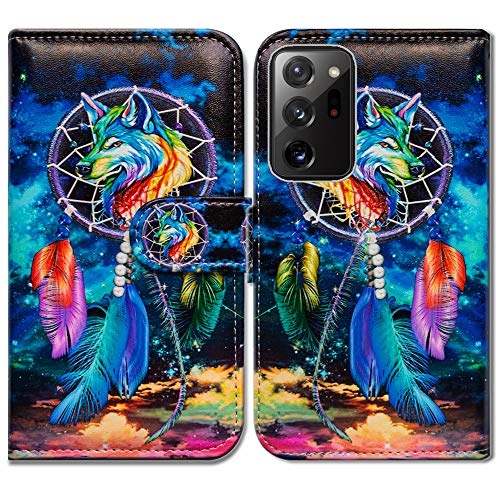 Dream Catcher Wolf Sky