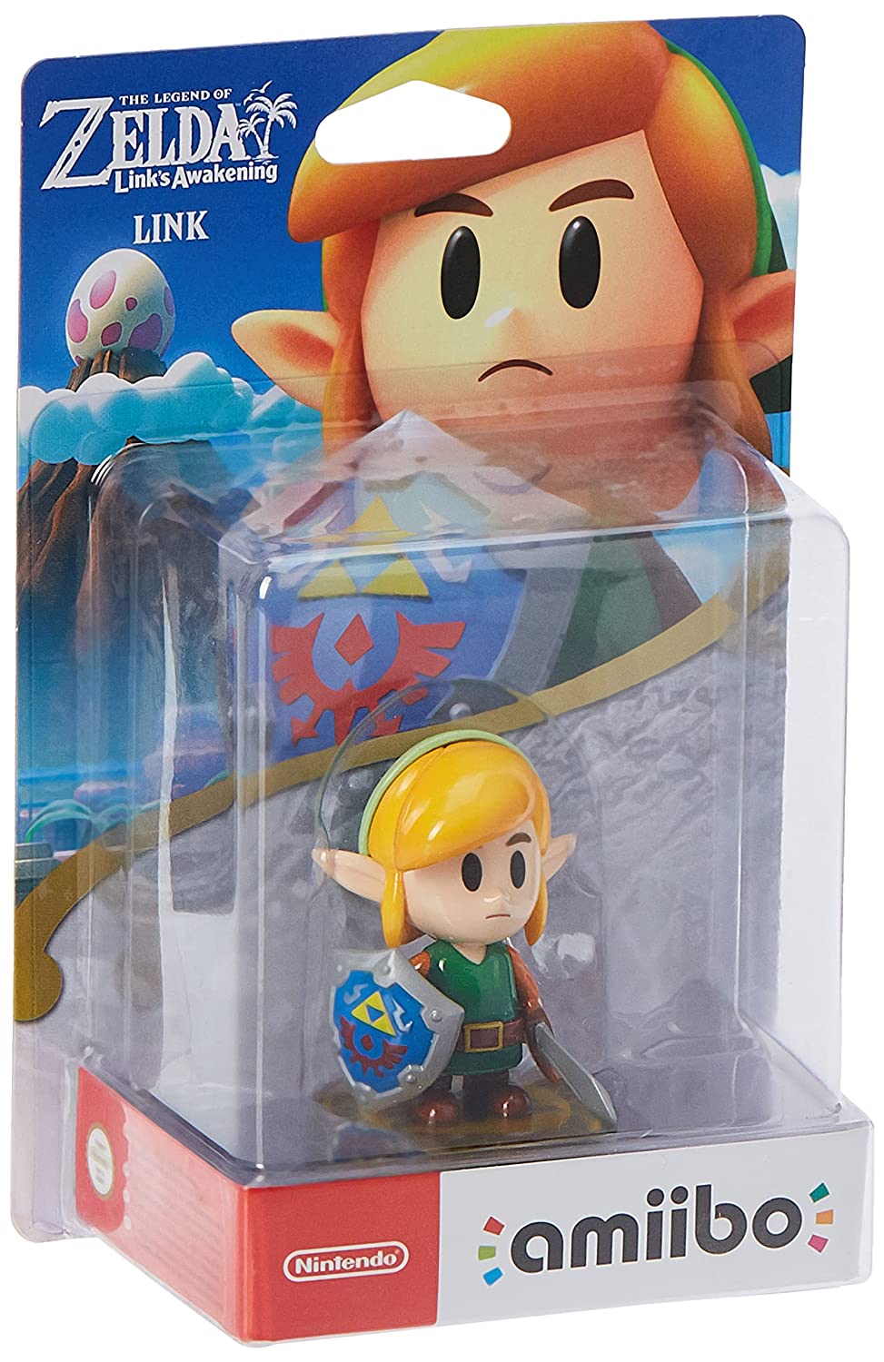 Legend of Zelda Link's Awakening amiibo Figure - Nintendo Switch Compatible - Collectible Gaming Accessory for Zelda Fans - Perfect for Cosplay, Display & Game Unlocks