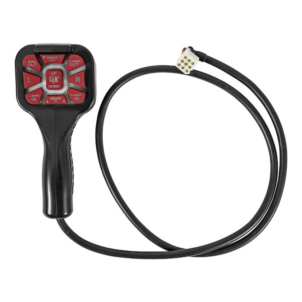 RAParts One V-Blade Plow Controller - Compatible with V-Fits & Boss Plows, Models MSC04544 & MSC09601 - Heavy-Duty Snow Plow Control for Winter Maintenance & Driveway Clearing