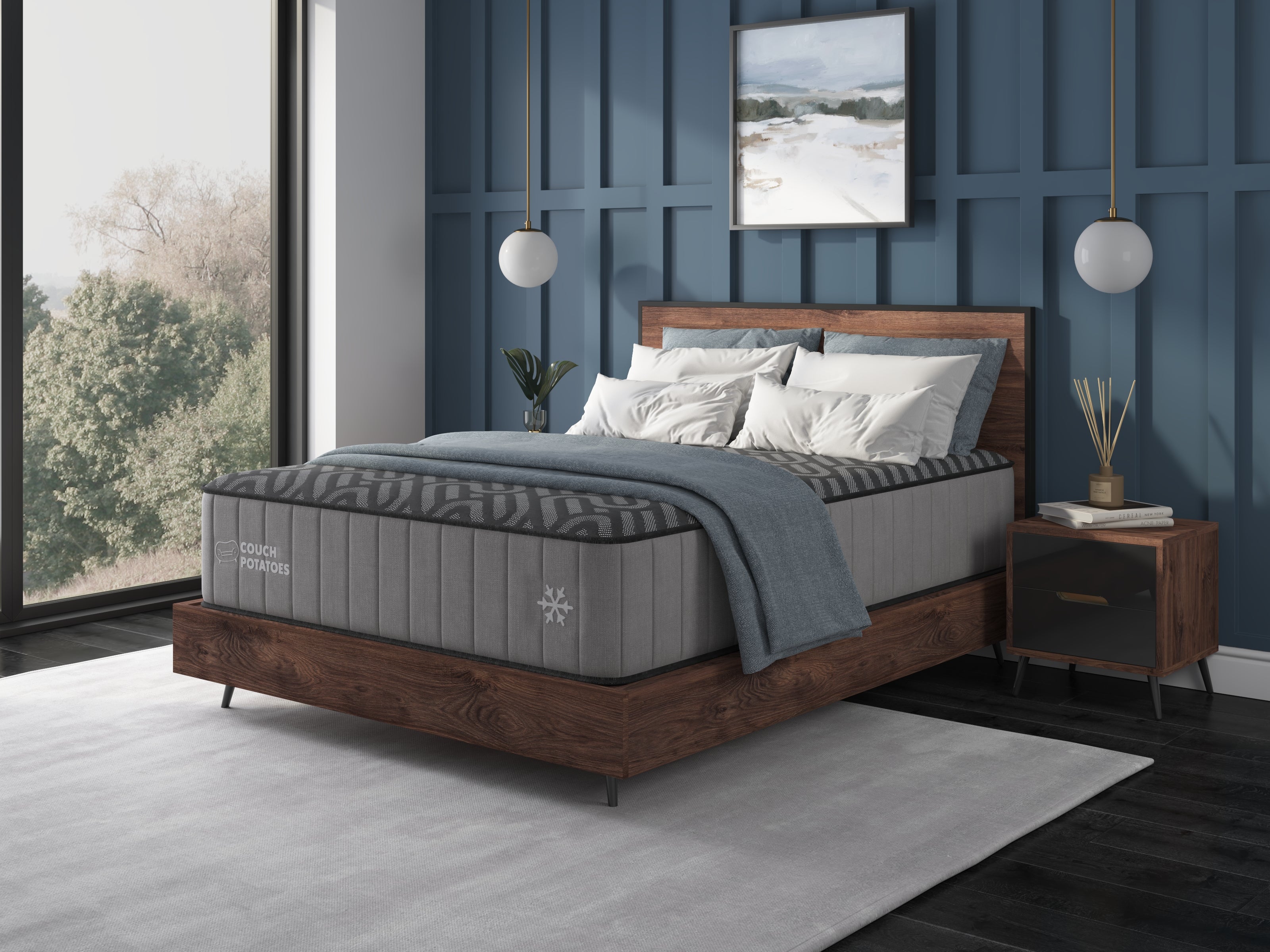 Everyday Hero Medium Hybrid Mattress - Premium Support for Back & Side Sleepers - Perfect for Bedrooms, Guest Rooms & Dorm Rooms