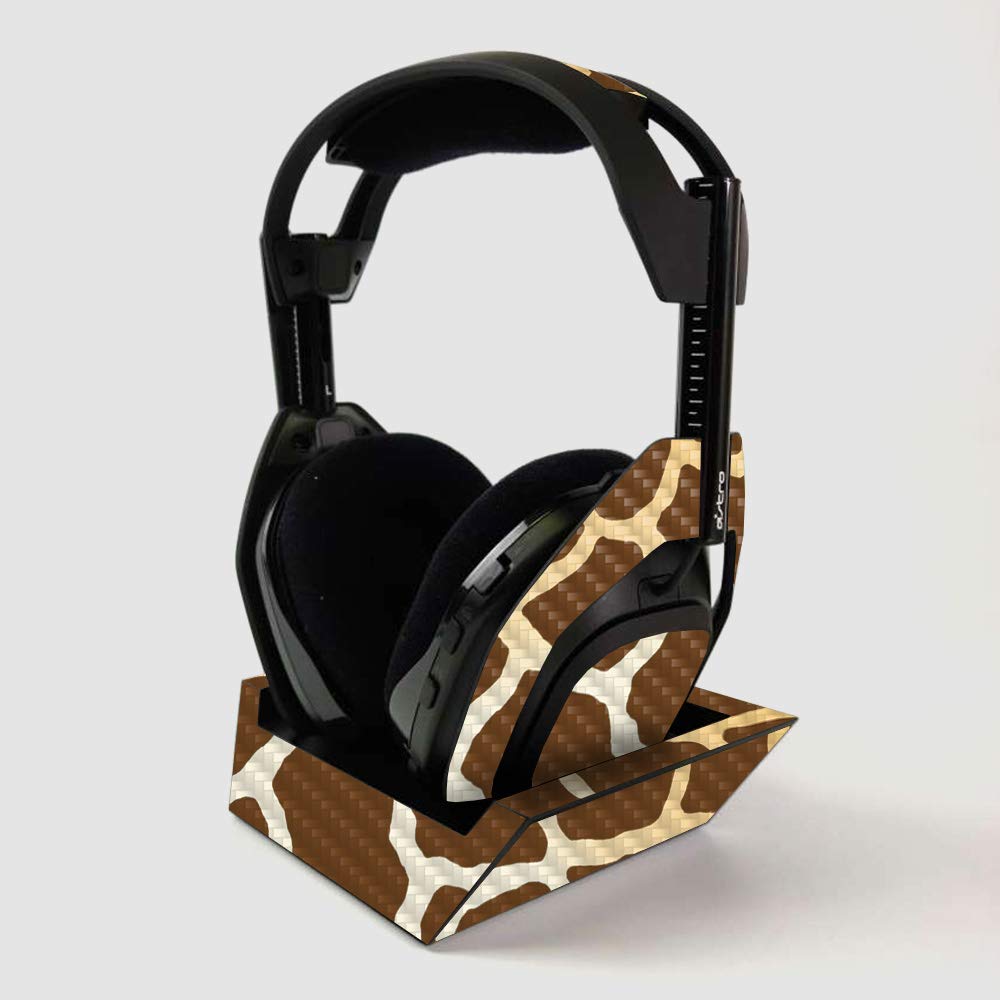 ASTRO Gaming A50 Wireless Headphone & Base Station Carbon Fiber Skin - Durable Protective Cover with Textured Finish | Easy to Apply | Made in USA | Perfect for Gaming, Travel & Headphone Protection