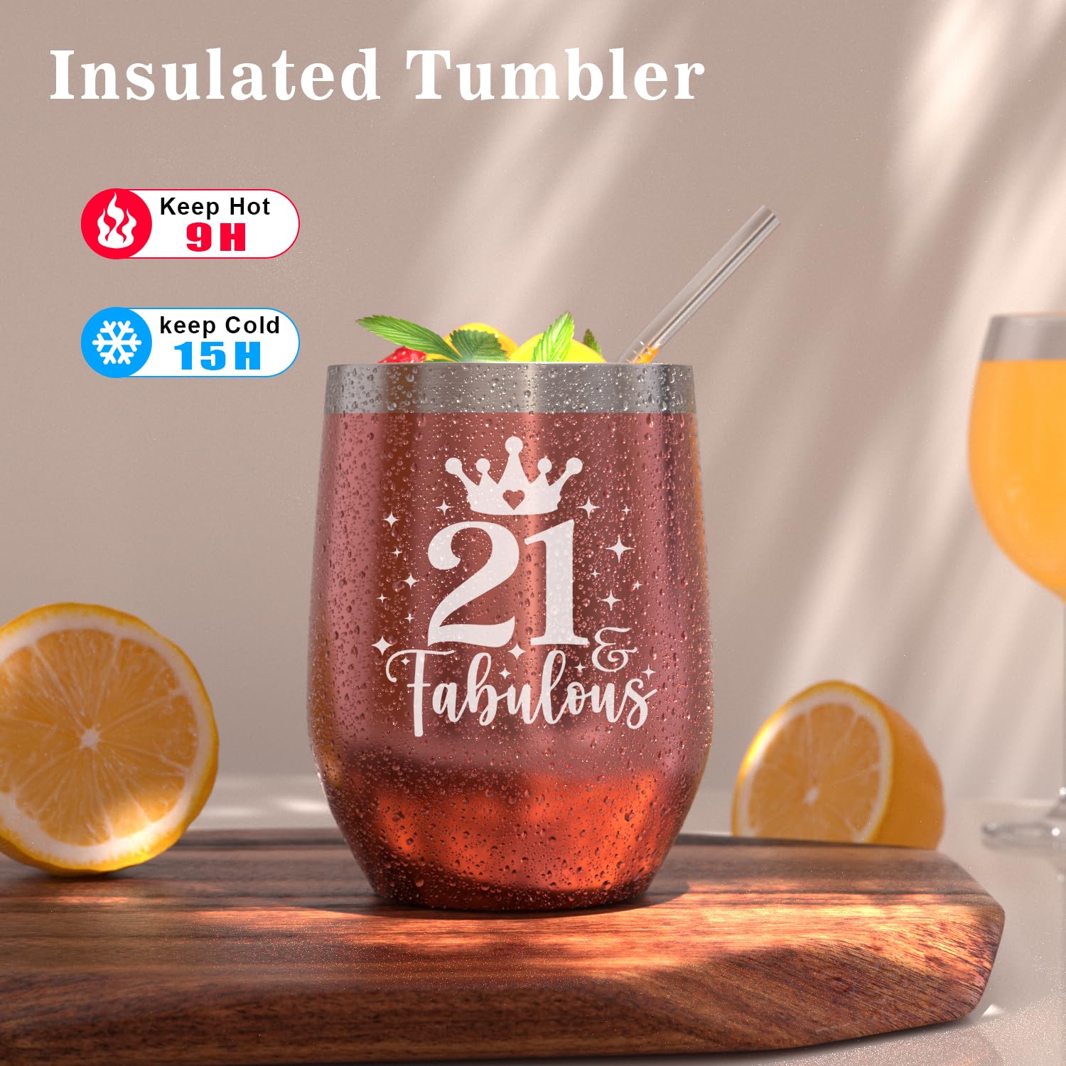 21st Birthday Gifts for Women - Personalized Birthday Hamper Box for Her | Best Friend, Sister & Daughter Turning 21 | Unique 21 Year Old Girl Present Ideas | Perfect for Celebrations, Parties & Special Moments